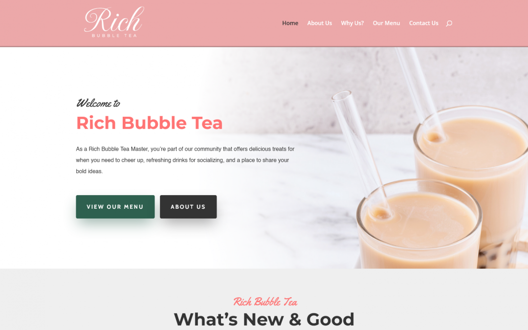 Rich Bubble Tea